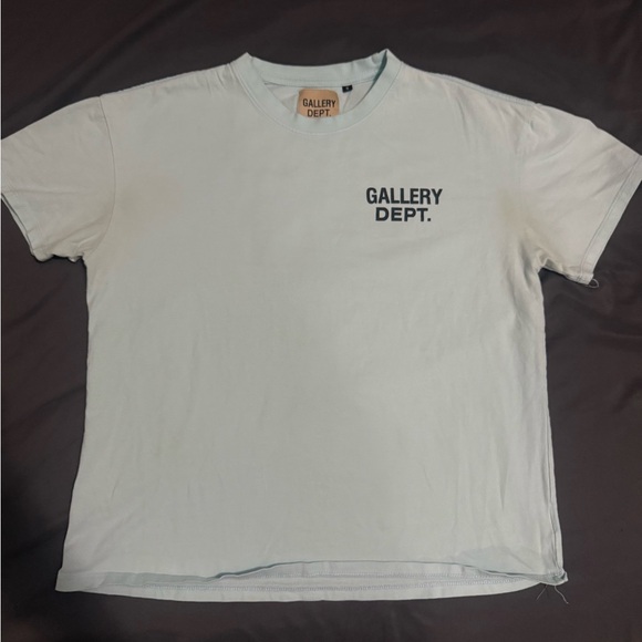 Gallery Dept White Short Sleeve Tee - Picture 1 of 6